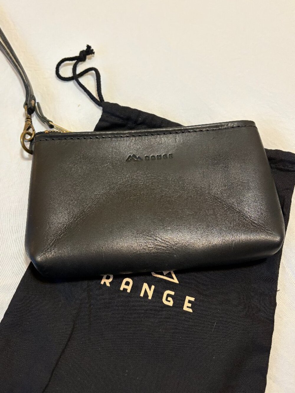 Range Leather McKinley Clutch - Black